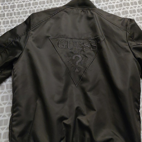 Men's Guess Bomber Jacket - Picture 2 of 7